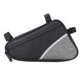 thumbnail image 1 of Cycling Front Bag Reflective Strip Bike Bag Triangle Bike Bag Bike Pouch for Outdoor, 1 of 9