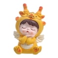 thumbnail image 2 of TIMIFIS Vehicle Decorations Car Mounted Year Car Center Console Decoration Cute Shaking Head Tabletop Decoration Beautiful Meaning for The Year of The Car Accessories, 2 of 6