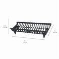thumbnail image 2 of Pleasant Hearth CG30 30 Inch Cast Iron Grate, 2 of 3