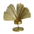 thumbnail image 2 of GUOOL Decoration Leaf Candlestick Wrought Iron Candle Holder Leaf Model Crafts Living Golden C, 2 of 9