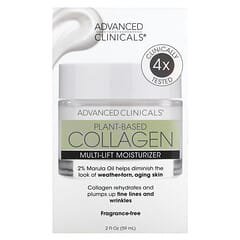 Advanced Clinicals, Collagène à base de plantes, hydratant multi-lift, 2 ( ' )59 (en ml)