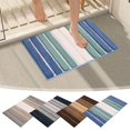 thumbnail image 1 of JFZMDY Tapis de Bain Coloré à Rayures, Tapis d'Entrée Absorbant pour Salle de Bain, 1 of 4