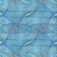 thumbnail image 1 of Ahgly Company Machine Washable Indoor Square Transitional Blue Diamond Blue Area Rugs, 4' Square, 1 of 7