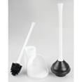 thumbnail image 3 of Mainstays Una Slim Bowl Brush & Plunger, White, 3 of 4