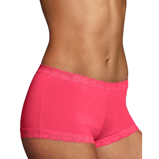Maidenform Shorty en Microfibre et Dentelle pour Femmes - Article à Succès, 7
