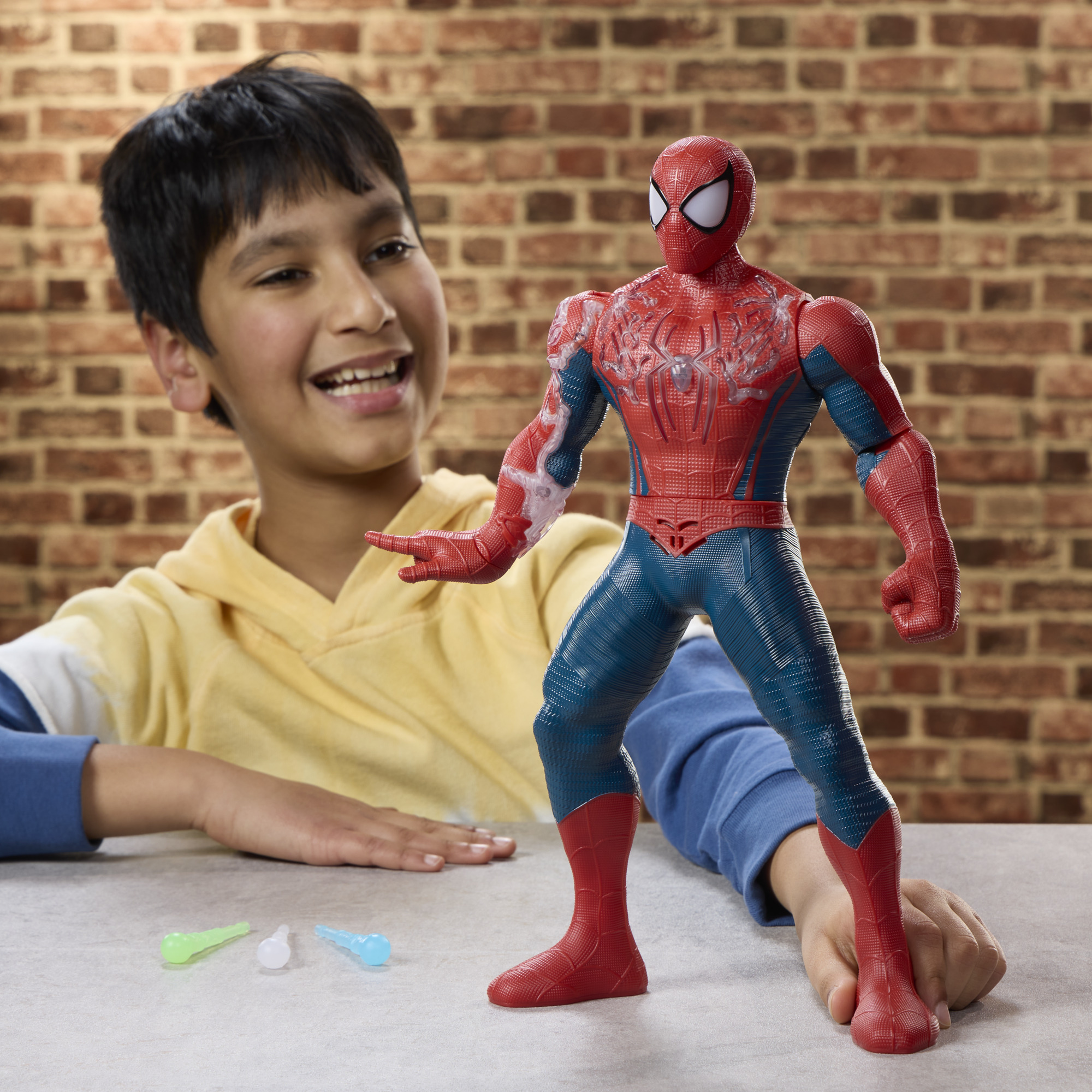 Marvel Spider-Man: Brand New Day Spider-Man Charge d'énergie, figurine électronique