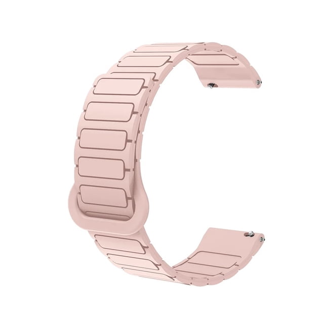 YJD Magnetic Loop Band Fit For FIBIT VERSA 3 2 1 Bracelet Armor Style Quick Release Waterproof Silicone Smart Watch Strap Accessories