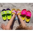 thumbnail image 4 of Toddler Girl Slide Sandals Size 13 Purple, 4 of 5