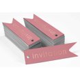 thumbnail image 3 of Inkdotpot Pack Of 50 Real Rose Gold Foil Paper Tags Invitation Party Favor Hang Tags, 3 of 6