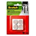 thumbnail image 3 of 3M 236640 Tampons de Feutre Ronds Scotch Beige de 0,75 Po - Lot de 16, 3 of 5