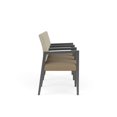 thumbnail image 3 of Pemberly Row Waiting Reception 3 Seat Tandem Seating Wood Frame in Brown, 3 of 5