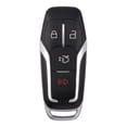 thumbnail image 1 of Unique Bargains Car Key Fob Shell 4 Button Remote Control Key Case Keyless Entry Housing for Ford Explorer 2016-2017, 1 of 7