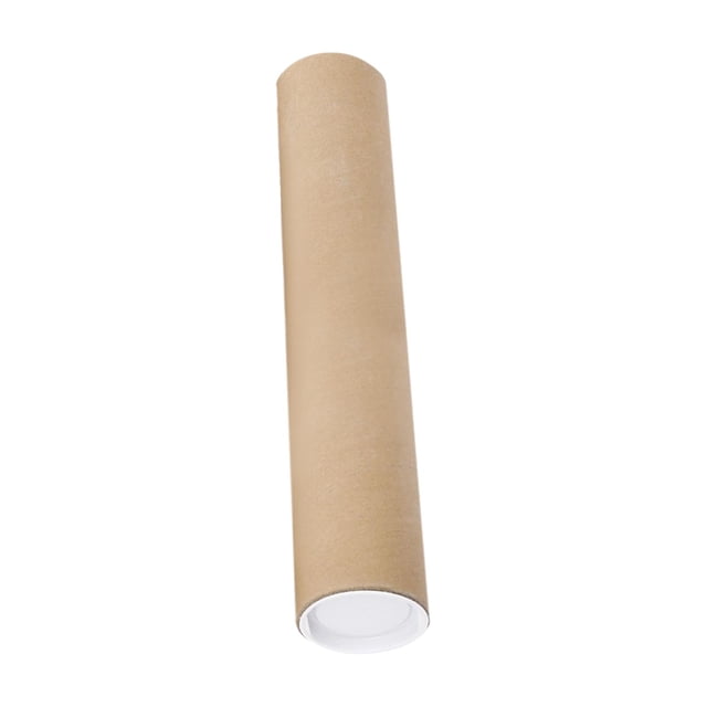 relayinert Long Carton avec Capuchons Intérieur Dia 2.36 Po Rond pour Envoi de Plan 100cm 90cm