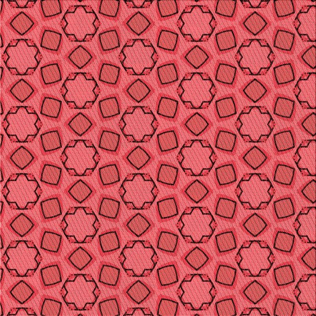 Ahgly Company Tapis d'Intérieur Lavables à la Machine, Carrés, Transitionnels, Rouges, 4 Pieds Carrés