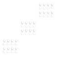 thumbnail image 3 of Shengyu 8 Pcs S-shaped Hook with Buckle Bathroom Clothes Cooking Tool Hanger Transparent 3Set, 3 of 6