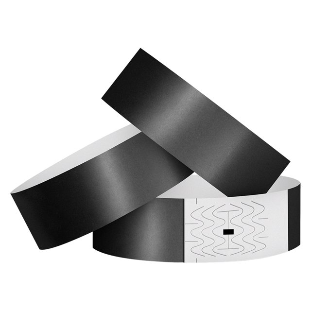 Visland 600 Pcs Synthetic Paper Wristbands Disposable Waterproof Wrist Strap Event Bands Replacement Wristband Set Identification Bracelets