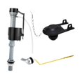 thumbnail image 2 of GUOOL Toilet Fill Valve Portable Toilet Component Height Adjustable Toilet Inlet Valve Black T4241, 2 of 9
