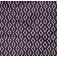 thumbnail image 4 of oneOone Organic Cotton Poplin Twill Fabric Geometric Ikat Decor Fabric Printed BTY 42 Inch Wide, 4 of 4