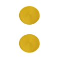 thumbnail image 1 of mmirethe Non-skid Table Mat Lightweight And Easy To Care Placemat Sturdy And Durable yellow 2Set, 1 of 6