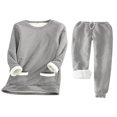 thumbnail image 1 of Ladies‘ Cozy Tracksuit Set with Fleece Lined Sweatshirt and Stretchy Sweatpants, 1 of 8