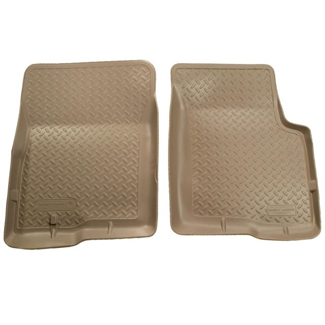 Husky Liner 35113 Classique Style Série Élastomère Thermoplastique Tan Plancher avant Liners