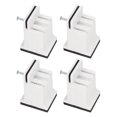 thumbnail image 3 of 4pcs Adjustable Furniture Risers with Screw Clamp Rubber Bed Couch Risers for Heavy Duty Furniture White, 3 of 6