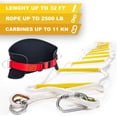 thumbnail image 4 of ISOP Rope Ladder Fire Escape 3-4 Story Homes | Rapid Deployment Safety Rope Ladder | Rescue Rope Ladder with Safety Cord | Climbing Ladder 10m / 32 ft, 4 of 8