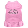 thumbnail image 1 of Not Today Satan Screen Print Dog Dress Light Pink Xxl (18), 1 of 1