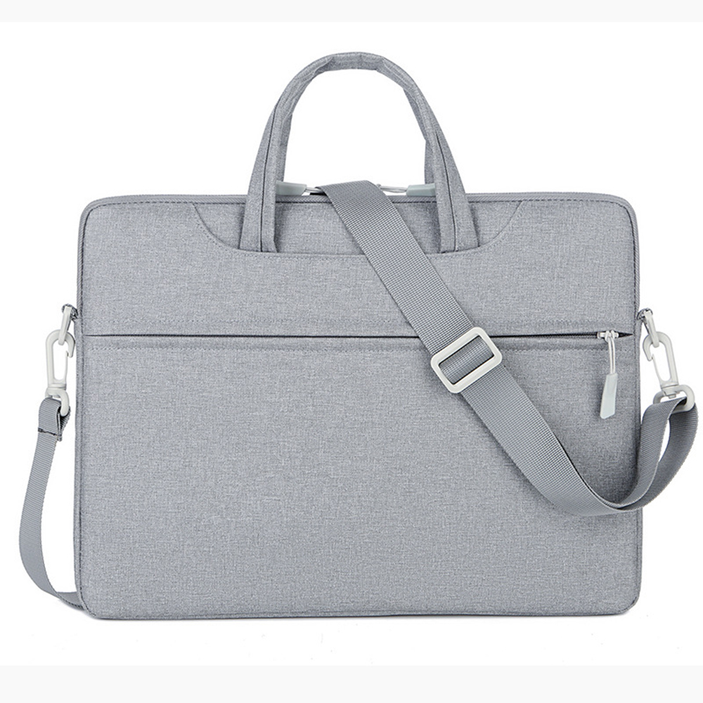 Laptop Sleeve Case 15.6 inches Shoulder Messenger Bag 360° Protective Computer Carrying Bag with Multilayer