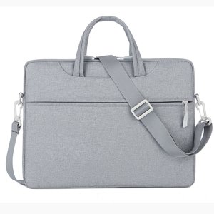 Laptop Sleeve Case 15.6 inches Shoulder Messenger Bag 360° Protective Computer Carrying Bag with Multilayer