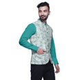 thumbnail image 2 of Atasi Veste de Fête pour Hommes Imprimée Décontractée Élégante pour Mariage - Grande Taille, 2 of 6