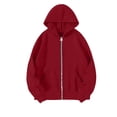 thumbnail image 4 of Women's Fall Zipper Long Sleeve Sweatshirt Top Outdoor Sweatshirt Shirt, 4 of 5