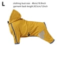 thumbnail image 2 of All Weather Dog Raincoat with Leash Attachment for Outdoor Walking and, 2 of 4