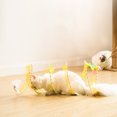 thumbnail image 3 of Pet Cat S-type Foldable Tunnel Toy with Feather Pet Interactive Toy Kitten Accessories for Indoor Cats, 3 of 8