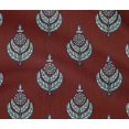 thumbnail image 4 of oneOone Cotton Flex Fabric Leaves & Floral Block Print Fabric BTY 40 Inch Wide, 4 of 4