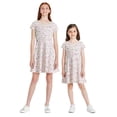 thumbnail image 3 of George Girls' Short-Sleeve Skater Dress, 3 of 6