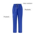 thumbnail image 2 of yardsong Pantalon Médical de Jogging Extensible Taille Haute pour Femme - Pantalon Athlétique Médical Léger à Cordon, Bas Resserré Bleu,TP, 2 of 8