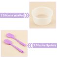 thumbnail image 4 of Silicone Wax Bowl Replacement Silicone Wax Bowl Replacement Wax Pot Nonstick Silicone Wax Pot Removal Wax Warmer Silicone Pot with 2pcs Wax Stick for Wax Warmer Waxing Kit Hair Removal, 4 of 5