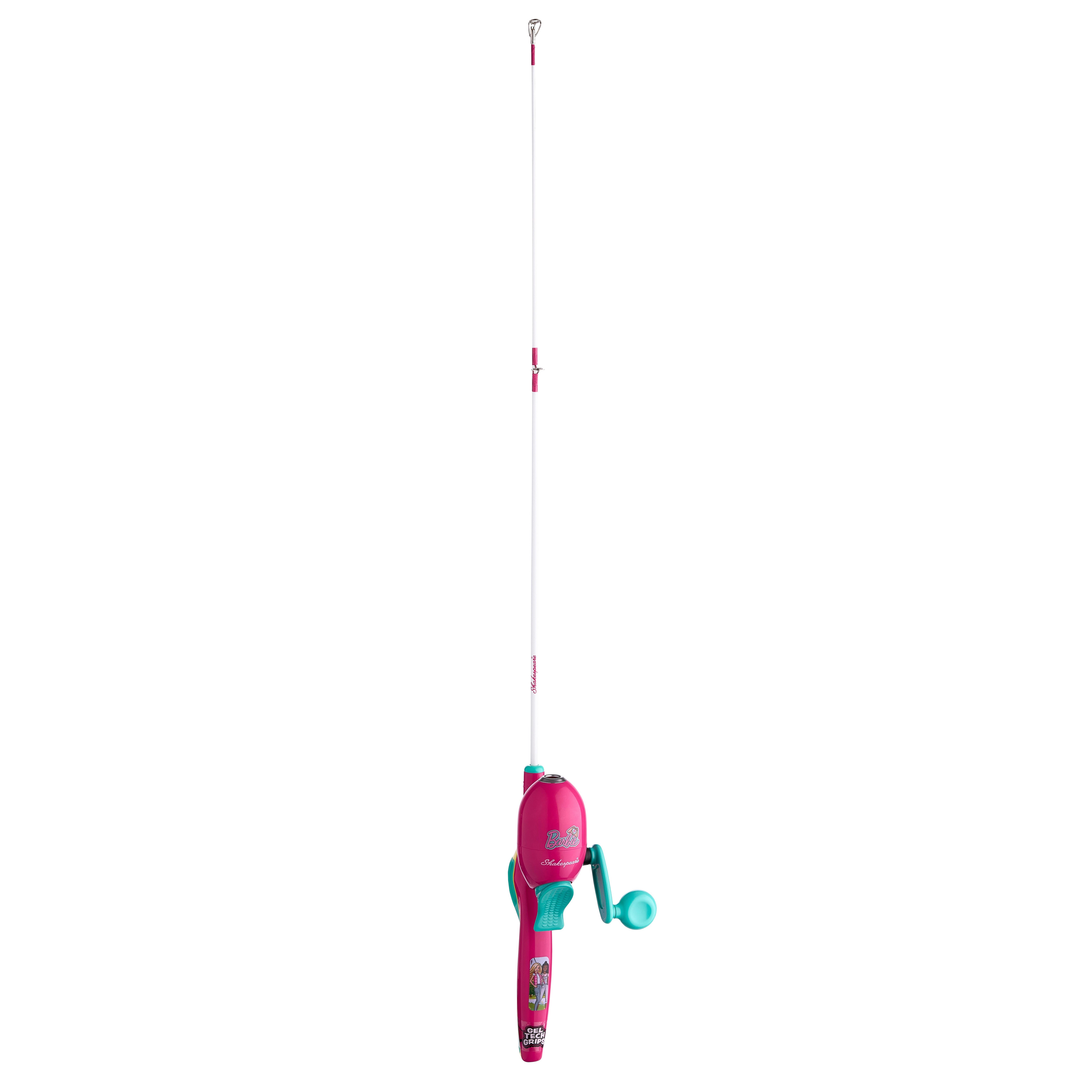 Shakespeare Barbie Spincast Rod and Reel Fishing Combo