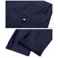thumbnail image 5 of Chbgutlmr Dress Pants for Men Button High Waist Solid Color Suit Pants Formal Work Office Trousers Pockets, 5 of 5