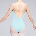 thumbnail image 3 of AherBiu Dancing Bodysuits for Women Sleeveless Backless Playsuits Stretchy Slim Comfy Soft Workout Rompers, 3 of 5