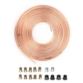 thumbnail image 2 of Brake Pipe Coil, Long Service Life Easy Install Brake Line 25ft  for Hydraulic Braking Fuel Gold,Silver, 2 of 7