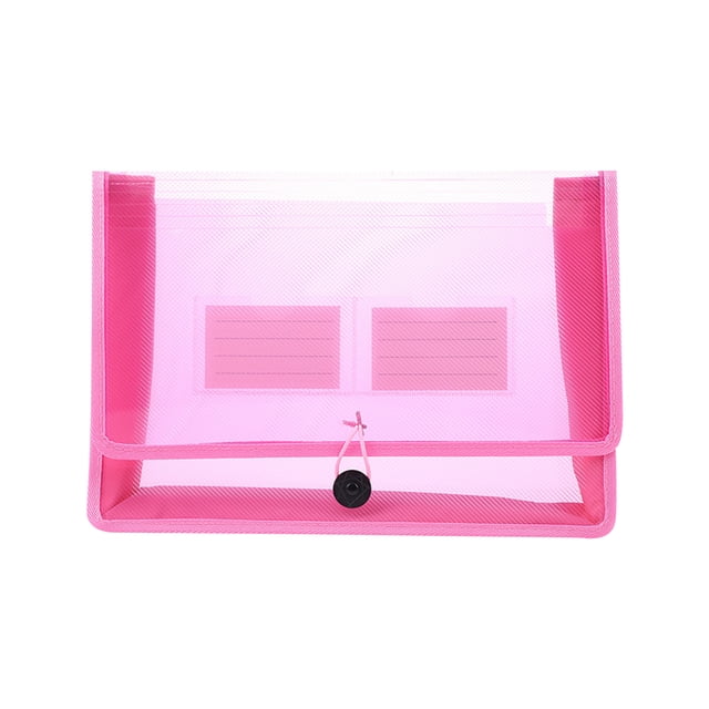 Classeur Tridimensionnel Coloré avec Élastique