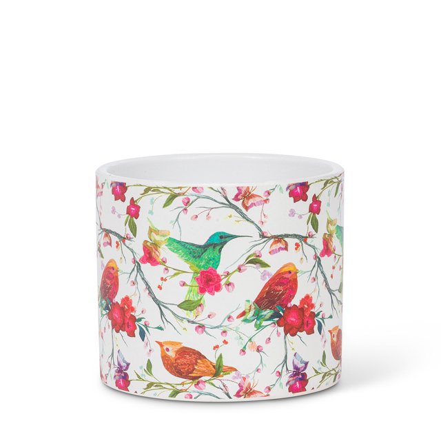 Set de 6 Petits Jardinières d'Oiseaux Lumineux