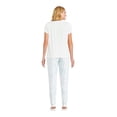 thumbnail image 3 of George Women's Hacci Pajamas 2-Piece Set, 3 of 6
