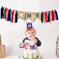 thumbnail image 4 of Party Banner Decorative Baseball Theme Hanging Banner Burlap Banner for Birthday, 4 of 4