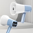 thumbnail image 4 of Haut-parleur Mégaphone Portable Amplificateur de Son Portatif Poignée Pliable Volume Réglable, Volume Fort, 4 of 5