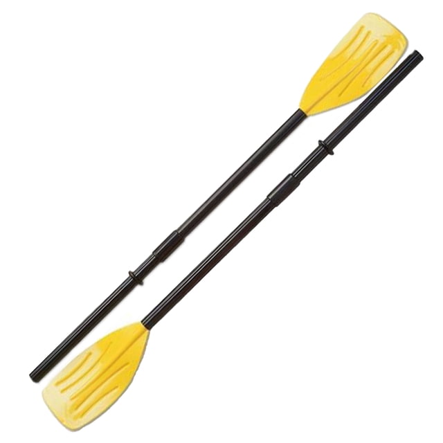 Intex Ensemble de Pagaies de 48 Pouces en Plastique à Nervures Style Français pour Bateau Gonflable (Lot de 4)