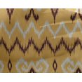 thumbnail image 4 of oneOone Georgette Viscose Fabric Chevron & Swirl Ikat Print Fabric By The Yard 42 Inch Wide, 4 of 4