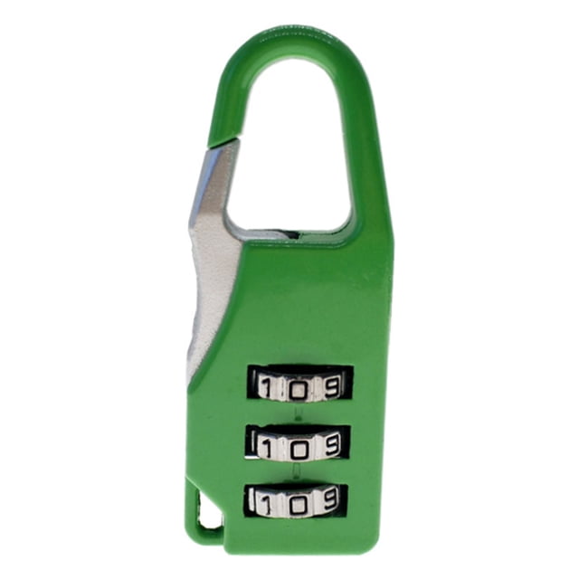 Amdohai 3 Dial Digit Number Code Password Combination Padlock Travel Security Safe Lock